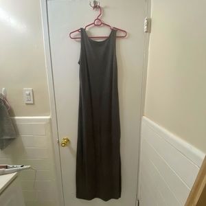 Gray Maxi Dress